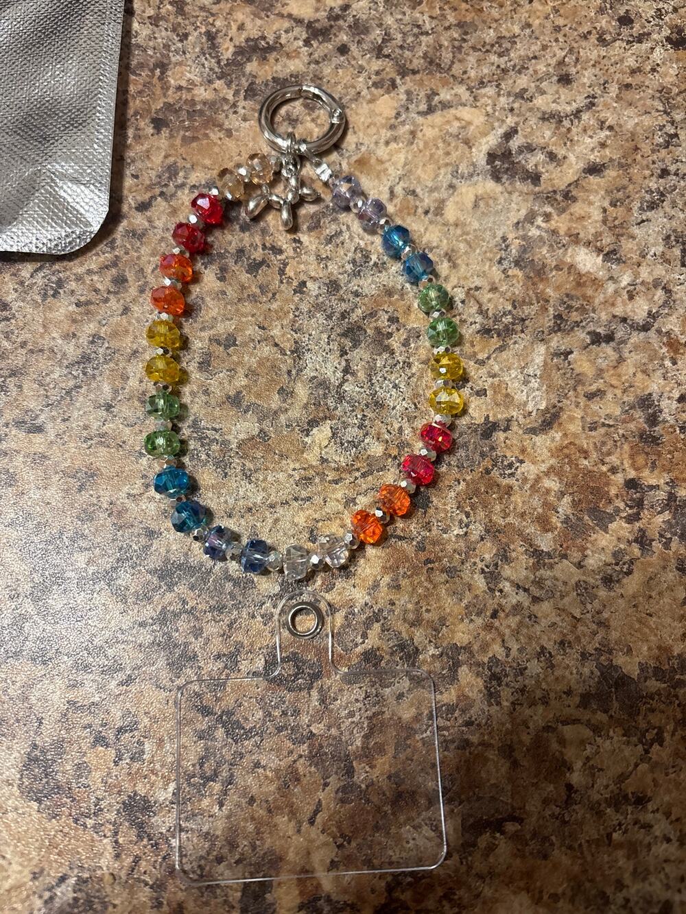 Keychain with Phone card